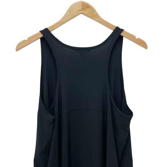 Athleta Presidio Traveler Maxi Dress Black Sleeveless Scoop Pocket Size Medium - Picture 6 of 11